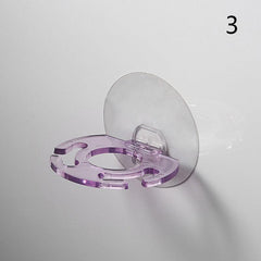 Adhesive Toothpaste Dispenser Toothbrush Holder Bathroom Shelves
