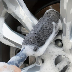 Car Maintenance Rim Cleaning Brush Microfiber Wheel Detailing Brush