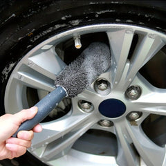 Car Maintenance Rim Cleaning Brush Microfiber Wheel Detailing Brush