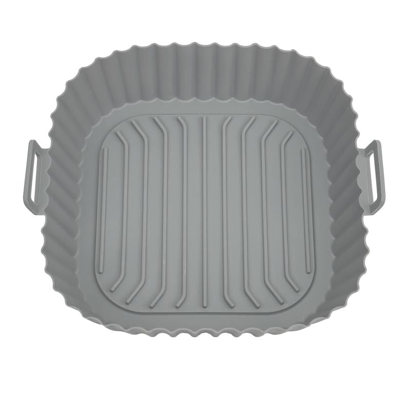 2 Pack Air Fryer Silicone Liners Easy Cleaning Reusable Basket 4-7QT