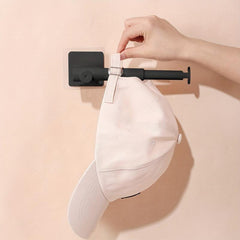 Adjustable Cap Storage Rack Wall Mount Expandable Hat Holder