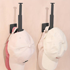 Adjustable Cap Storage Rack Wall Mount Expandable Hat Holder