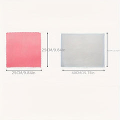 Fish Scale Dishcloth Set for Glass Wiping Cleaning Towel