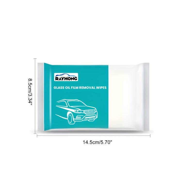 30pcs 3packs Car Film Removal Wipes - Remove Car Glass & Rearview Mirro