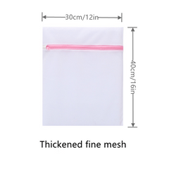 Zippered Mesh Laundry Wash Bags For Delicates Lingerie Socks Underwear