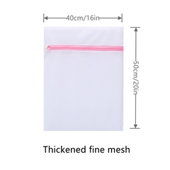 Zippered Mesh Laundry Wash Bags For Delicates Lingerie Socks Underwear