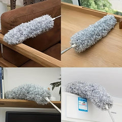 Retractable Long Handle Duster for Household Cleaning