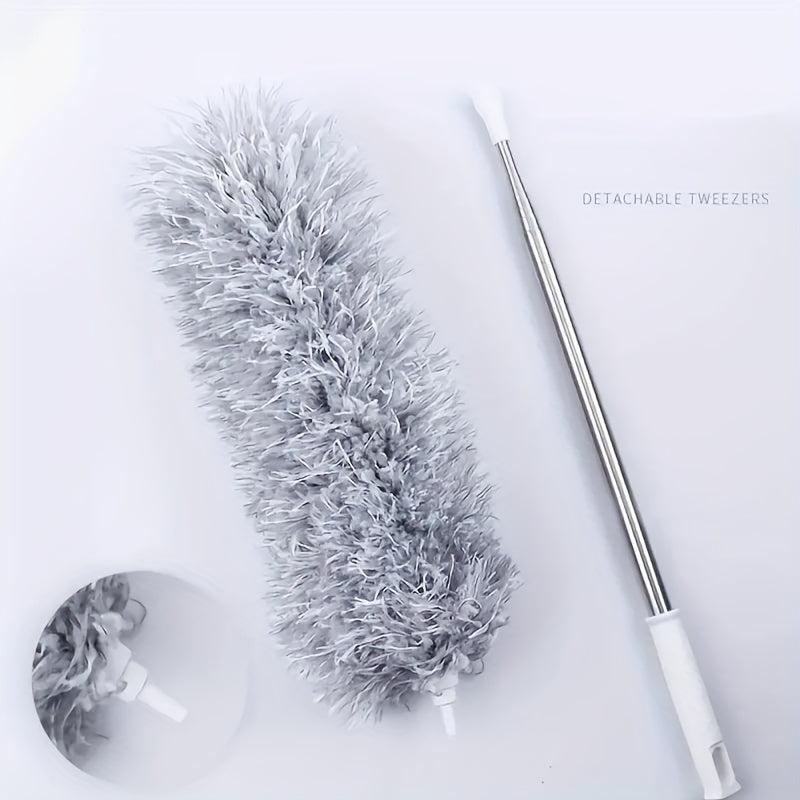 Retractable Long Handle Duster for Household Cleaning