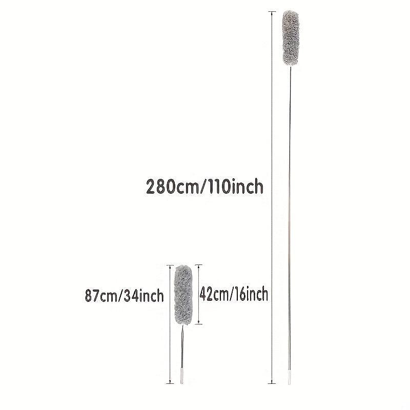 Retractable Long Handle Duster for Household Cleaning