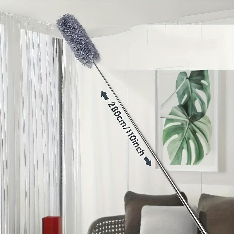 Retractable Long Handle Duster for Household Cleaning