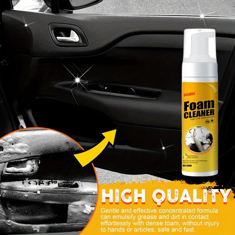 Foam Cleaner Leather Cleaning Agent Car Interior Home Wash 150ml
