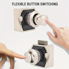 RV Yacht Motorhome Push Button Latch Cabinet Door Locks
