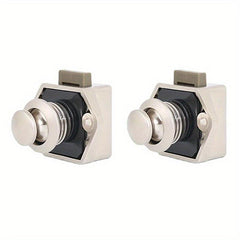 RV Yacht Motorhome Push Button Latch Cabinet Door Locks