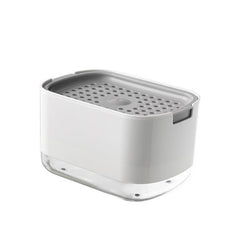 Kitchen Press Soap Dish Scouring Pad Cleaner Automatic Soap Dish