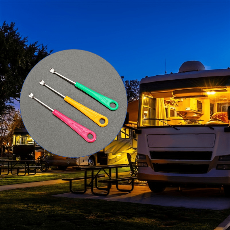 Colorful Stainless Steel Ear Wax Spoon