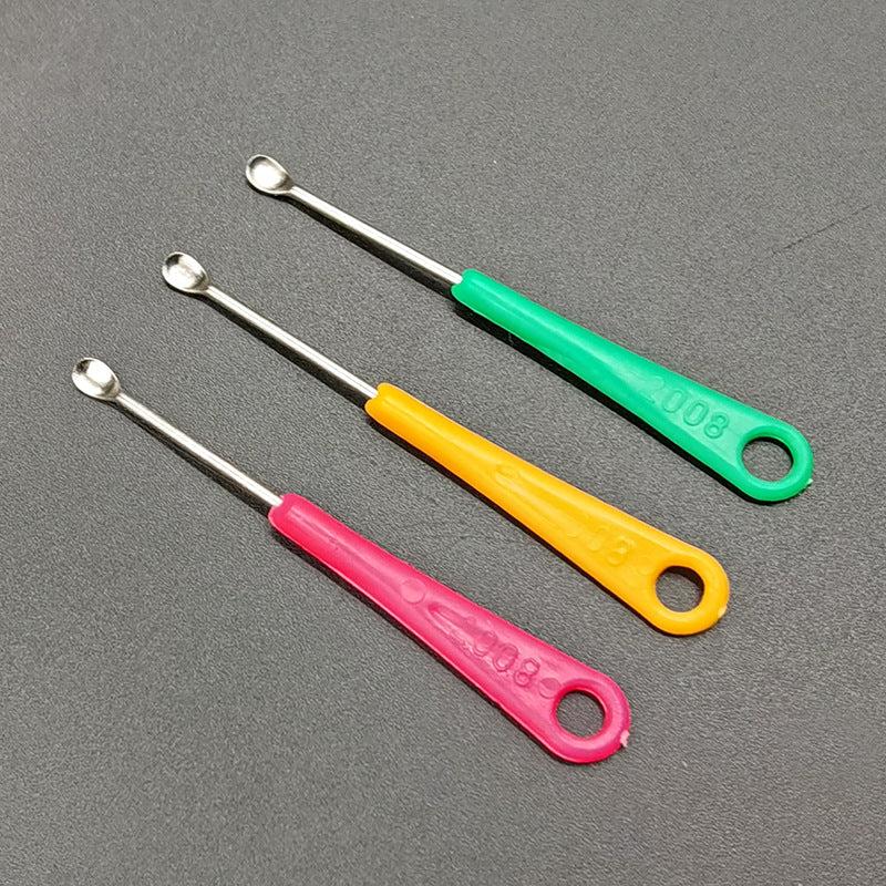 Colorful Stainless Steel Ear Wax Spoon