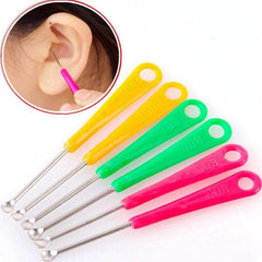 Colorful Stainless Steel Ear Wax Spoon