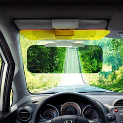 Car Sun Visor 2 In 1 Night Anti Glare Goggle HD Anti UV Rotatable