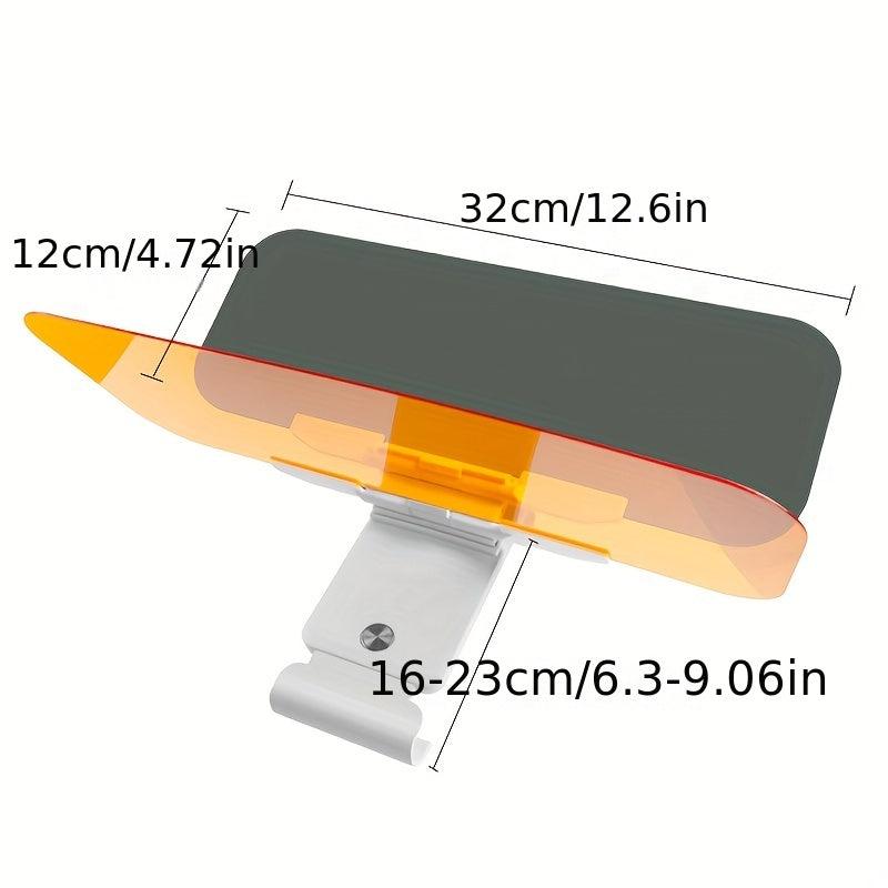 Car Sun Visor 2 In 1 Night Anti Glare Goggle HD Anti UV Rotatable