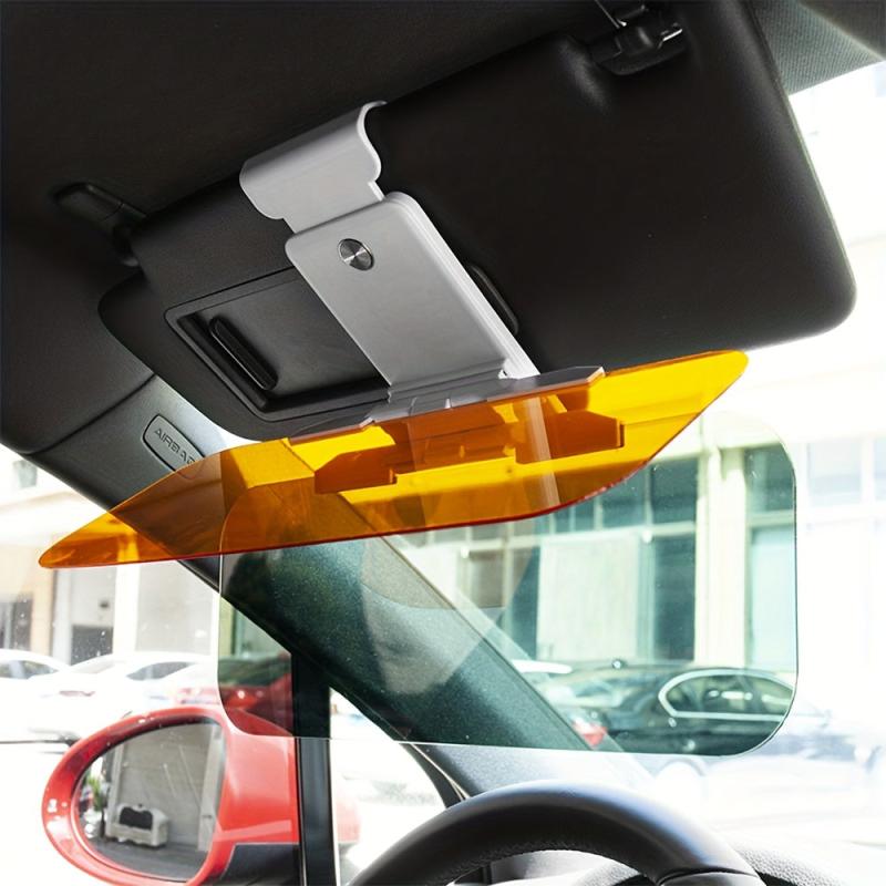 Car Sun Visor 2 In 1 Night Anti Glare Goggle HD Anti UV Rotatable