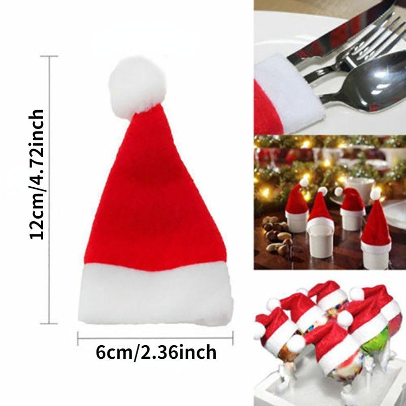 Christmas Tableware Holder Bag Xmas Home Decor
