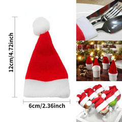 Christmas Tableware Holder Bag Xmas Home Decor