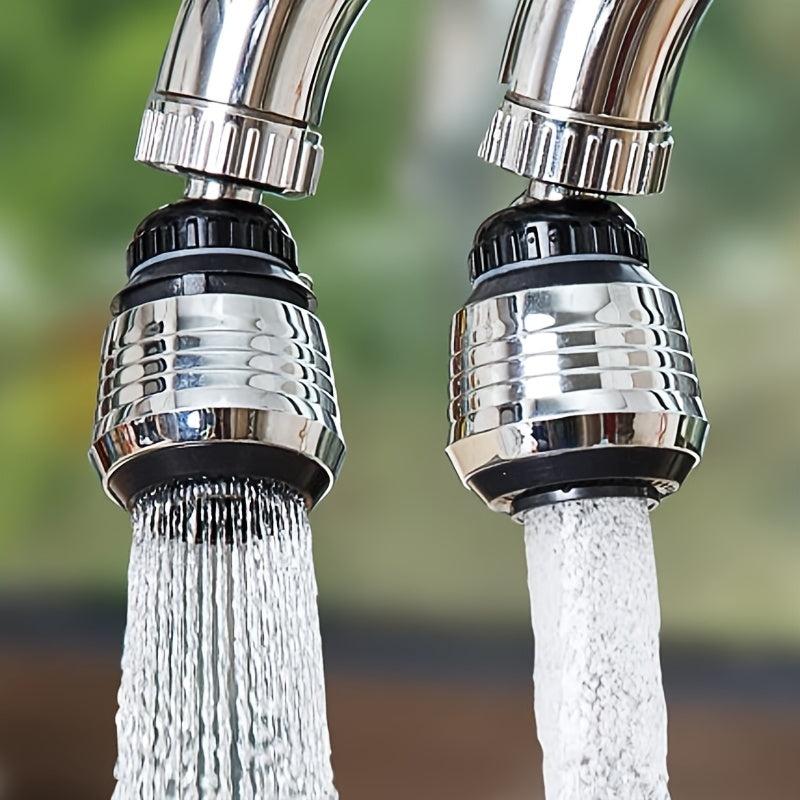 360 Rotatable Bubbler High Pressure Faucet Extender Water Saving Kitchen Gadgets