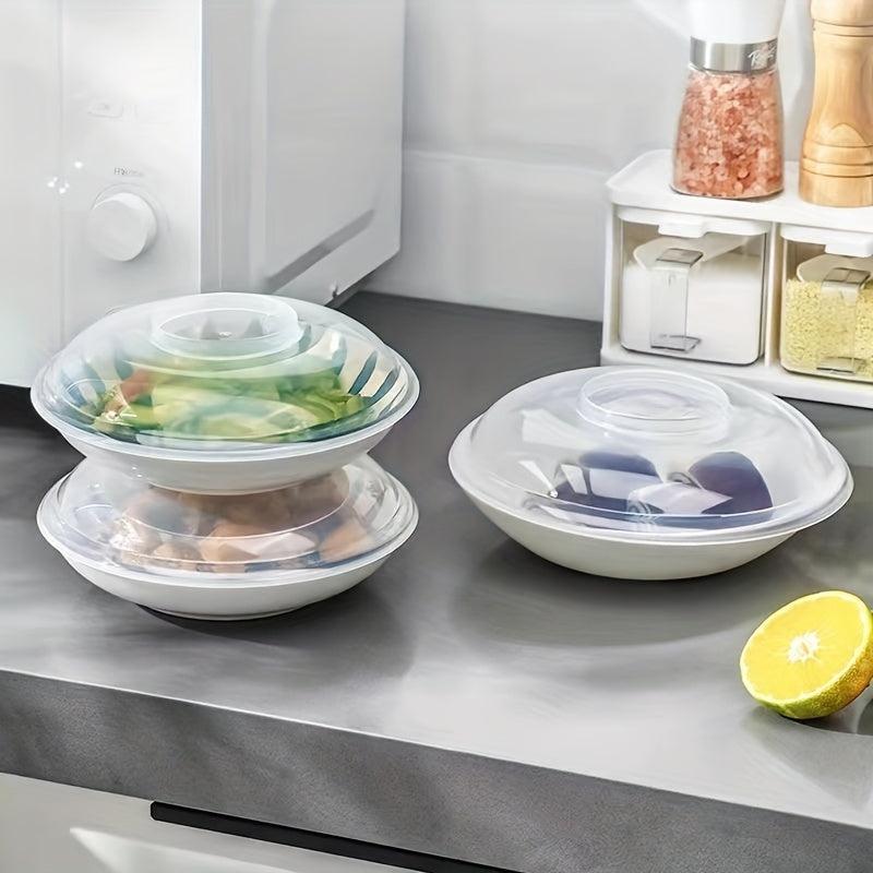 Kitchen Insulation Cover High Temp Resistant Splashproof Bowl Cover