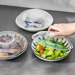 Kitchen Insulation Cover High Temp Resistant Splashproof Bowl Cover