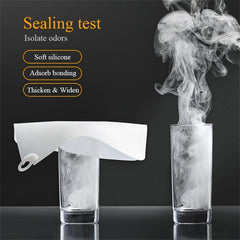 2pcs Silicone Shower Drain Cover Non Slip Floor Mat