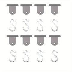 8pcs RV Clogs Rain Canopy Curtain Hook