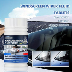 Car Windshield Cleaning Tablets - Decontamination Removal Film Cleaner