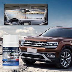 Car Windshield Cleaning Tablets - Decontamination Removal Film Cleaner