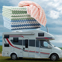 10pc Kitchen Towel & Dishcloth Set Cotton RV Farm Household Dishwashing Towel