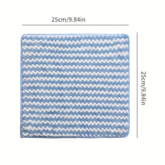 10pc Kitchen Towel & Dishcloth Set Cotton RV Farm Household Dishwashing Towel