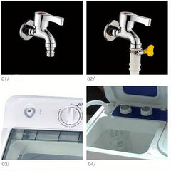5.9ft Air Conditioning Drainage Pipe Washing Machine Inlet Hose