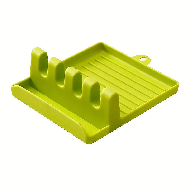 Spatula Spoon Storage Rack Kitchen Pot Cover Holder