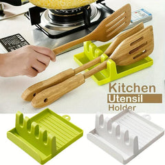 Spatula Spoon Storage Rack Kitchen Pot Cover Holder
