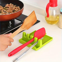 Spatula Spoon Storage Rack Kitchen Pot Cover Holder