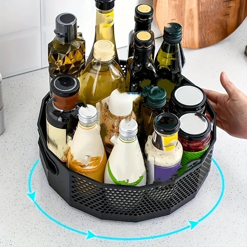 Rotating Seasoning Rack Household Kitchen Supplies Storage