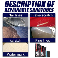 Car Scratch Repair Wax Decontamination Paste