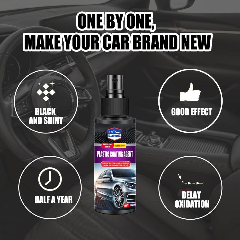 Car Plastic Coating Agent for Faux Leather Seats, Dashboard