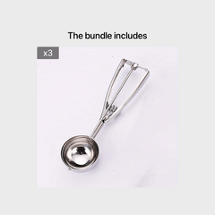 Stainless Steel Ice Cream Scoop Ball Digger Fruit Scoop