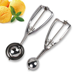 Stainless Steel Ice Cream Scoop Ball Digger Fruit Scoop