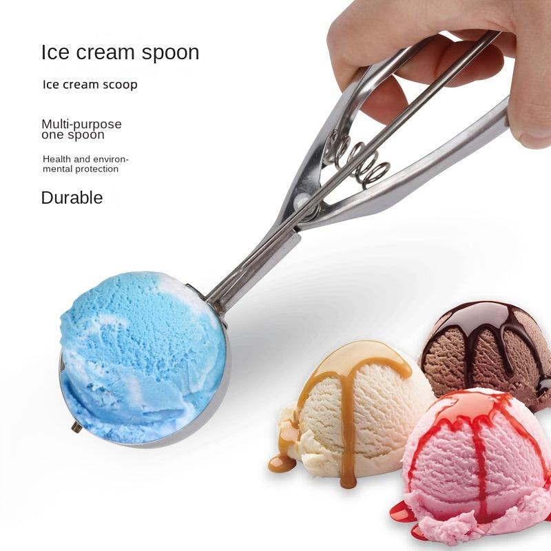 Stainless Steel Ice Cream Scoop Ball Digger Fruit Scoop