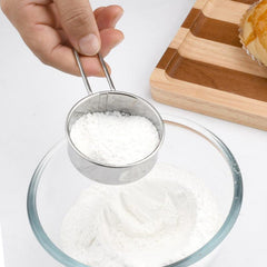 Portable Stainless Steel Flour Spreader for Baking