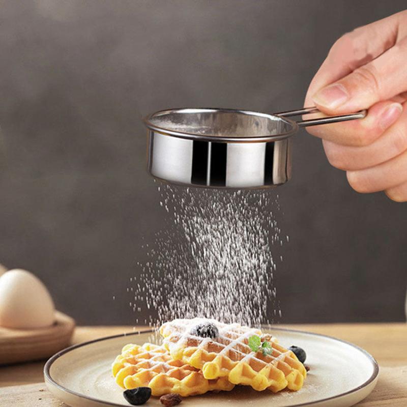 Portable Stainless Steel Flour Spreader for Baking