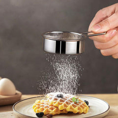 Portable Stainless Steel Flour Spreader for Baking