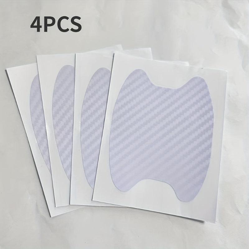 Carbon Fiber Door Handle Protection Film Set