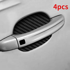 Carbon Fiber Door Handle Protection Film Set